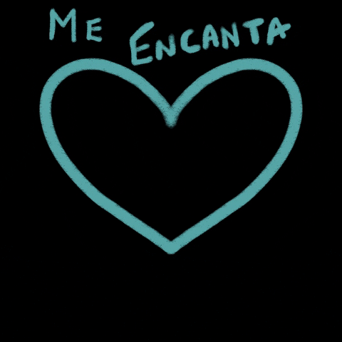 Blue Heart Drawing GIF