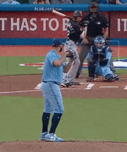 Blue Jays Baseball Throw GIF