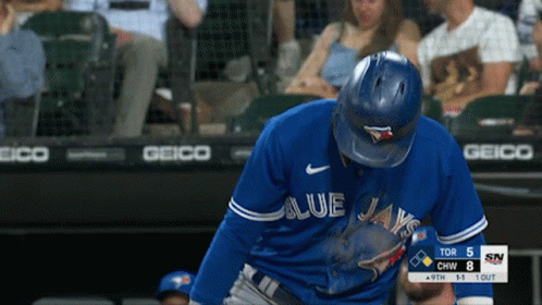Blue Jays Player Ready to Hit Ball