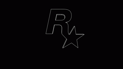 Blue Letter R With Star in Middle