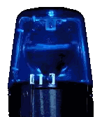 Blue Light With Number 113