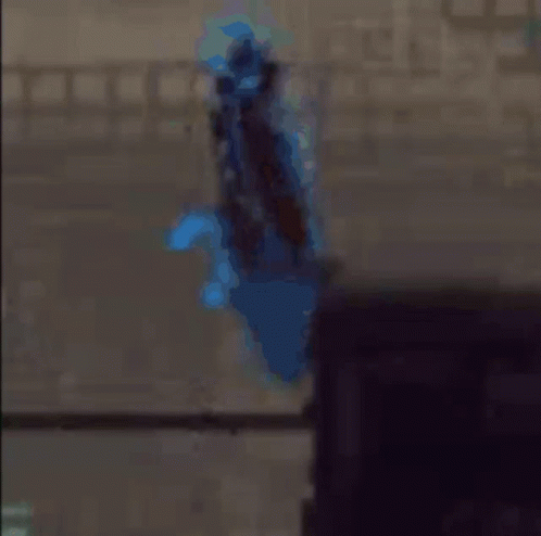 Blue Lizard Dancing Energetically GIF