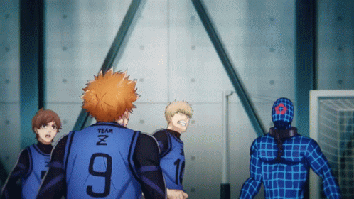 Blue Lock King Barou Practice GIF