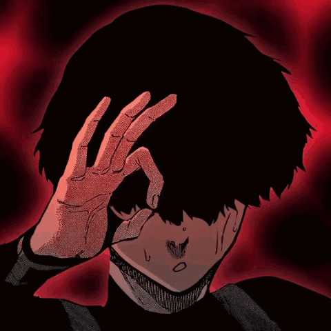 Blue Lock Niko Red Aura GIF