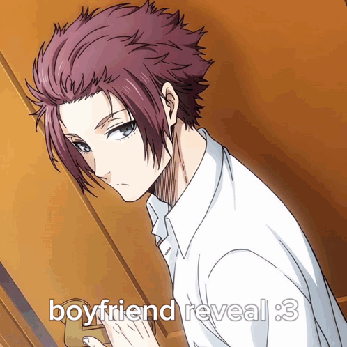 Blue Lock Sae Itoshi Boyfriend Reveal GIF