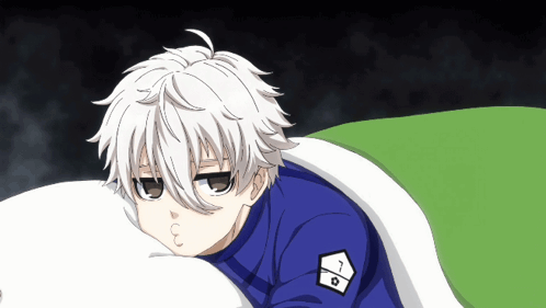 Blue Lock Seishiro Nagi Tired GIF