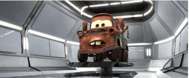 Blue Mater In Cars 2 GIF