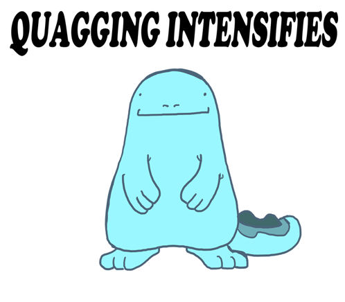 Blue Monster Quagging Intensifies