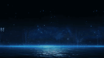Blue Moon Appeared Upward GIF