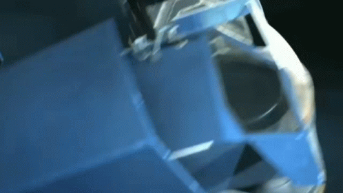 Blue Object That Looks Like a Soccer Ball