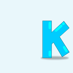 Blue OK Sign With Penguin