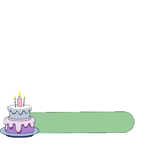 Blue Penguin Holding Happy Birthday Sign