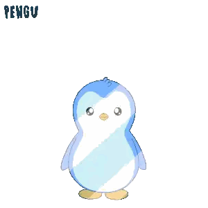 Blue Penguin With Outstretched Arms