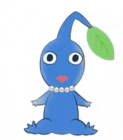 Blue Pikmin Swaying Hands GIF
