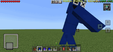Blue Rainbow Friends Minecraft GIF