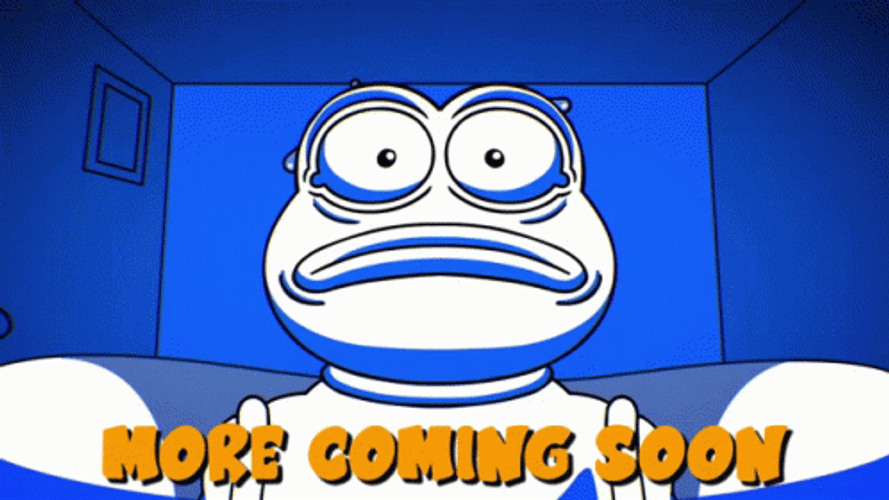 Blue Room Pepe Starting Soon GIF