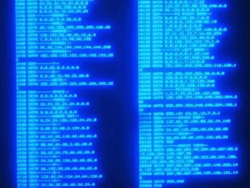 Blue Screen Of Death Hacker Screen GIF