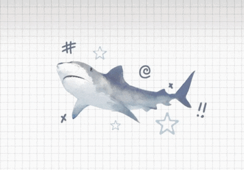 Blue Shark Meme GIF