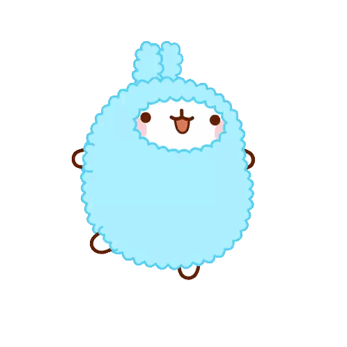 Blue Sheep With Big Smile