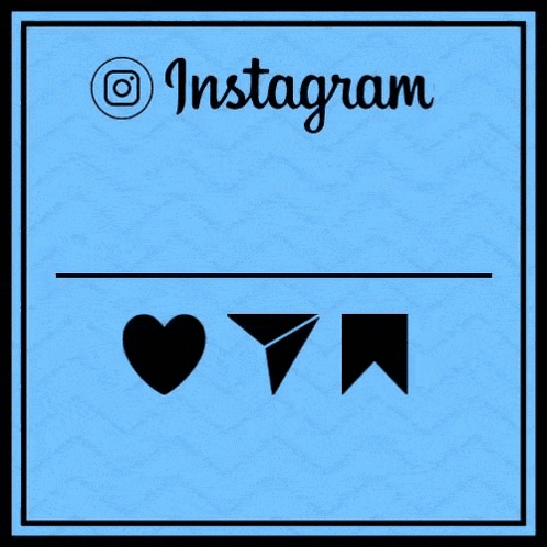 Blue Sign Saying Instagram Engage GIF