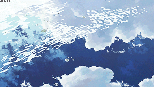 Blue Sky White Clouds Sentinol Watermark