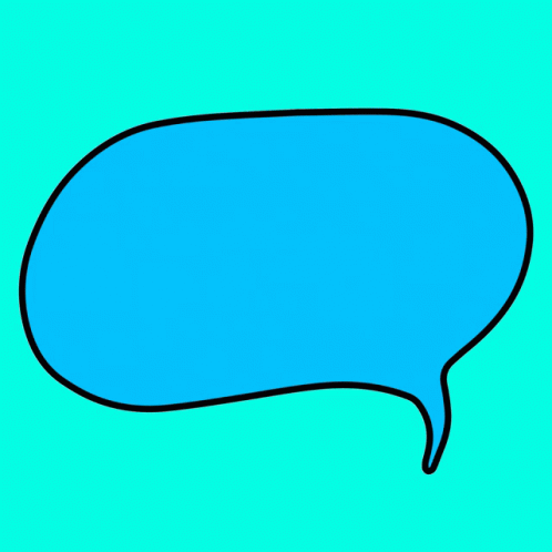 Blue Speech Bubble Saying Tu Voto Cuenta GIF