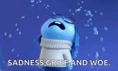 Blue Stuffed Animal Crying Sadness Grief Woe