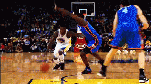 Blue Team Player Broken Ankle GIF