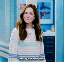 Blue Themed Best Of Luck With That GIF