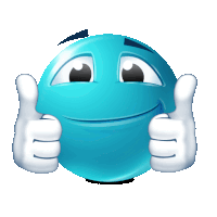 Blue Thumbs Up Guy Thumbs Up Gif Sticker GIF
