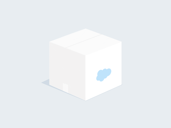 Blue Tiles Popping Out From Box GIF