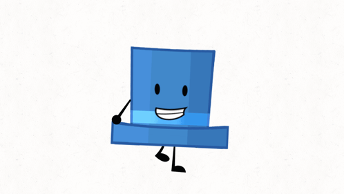 Blue Top Hat Character Giving Thumbs Up
