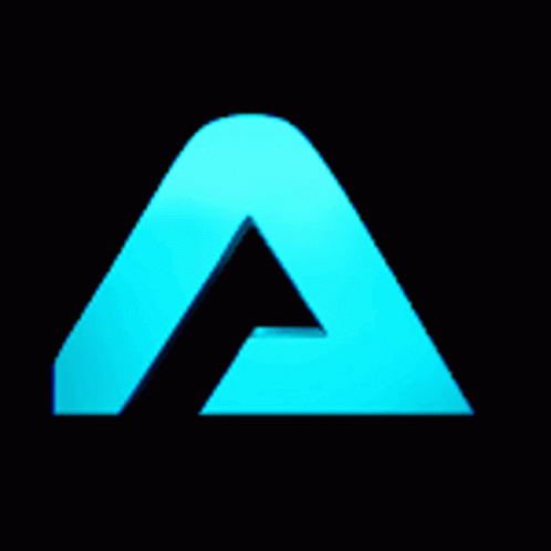 Blue Triangle Optical Illusion