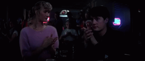 Blue Velvet Clapping GIF