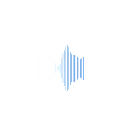 Blue Wave Lines Illustration