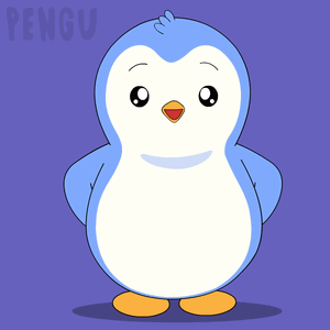 Blue White Penguin Hands In Pockets Pengu GIF