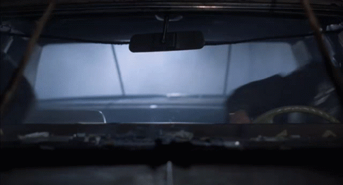 Blues Brothers Driving Car GIF