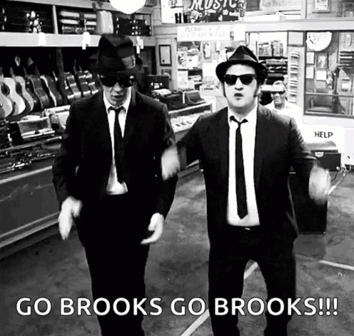 Blues Brothers Go Brooks GIF