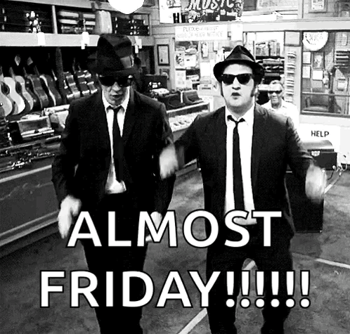 Blues Brothers Happy Friday Jr GIF
