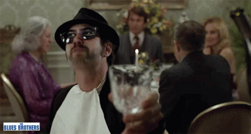 Blues Brothers Pour Me Some Wine GIF