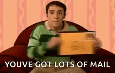 Blues Clues You've Got A Lots Of Mail GIF