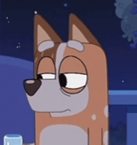 Bluey Chilli Tired GIF
