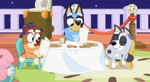 Bluey Fail Dinner GIF