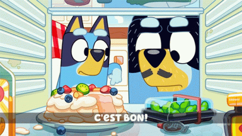 Bluey C'est Bon GIF