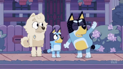 Bluey Bandit Heeler GIF