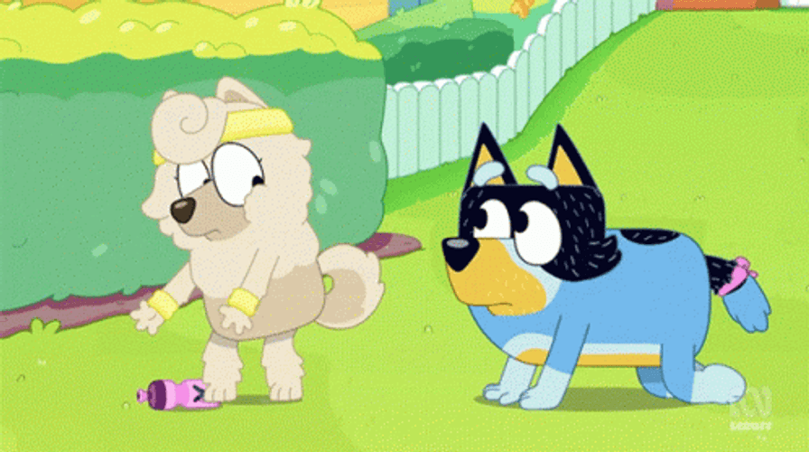 Bluey And Wendy GIF
