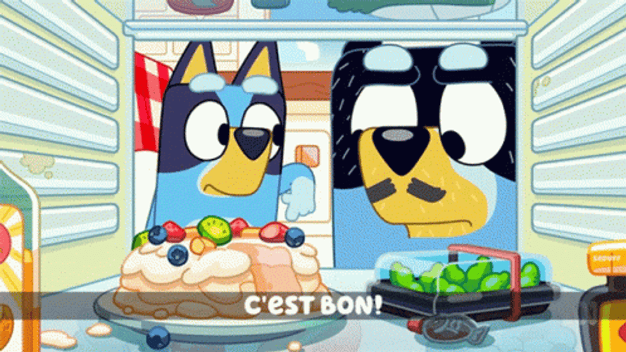 Bluey C'est Bon GIF