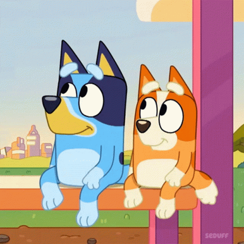 Bluey Facepalm Meme Moment GIF