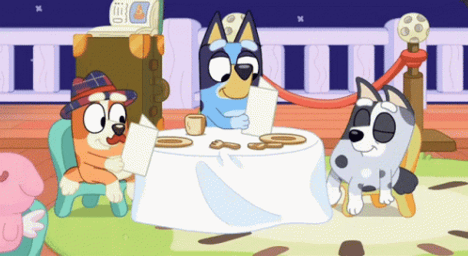 Bluey Fail Dinner GIF