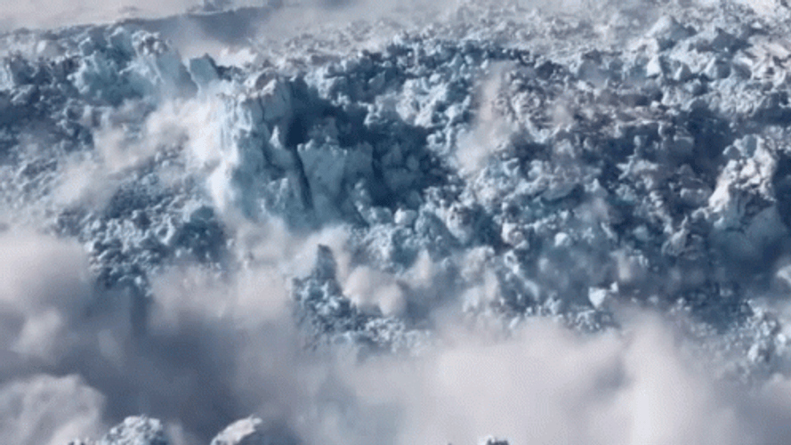 Bluish Avalanche GIF